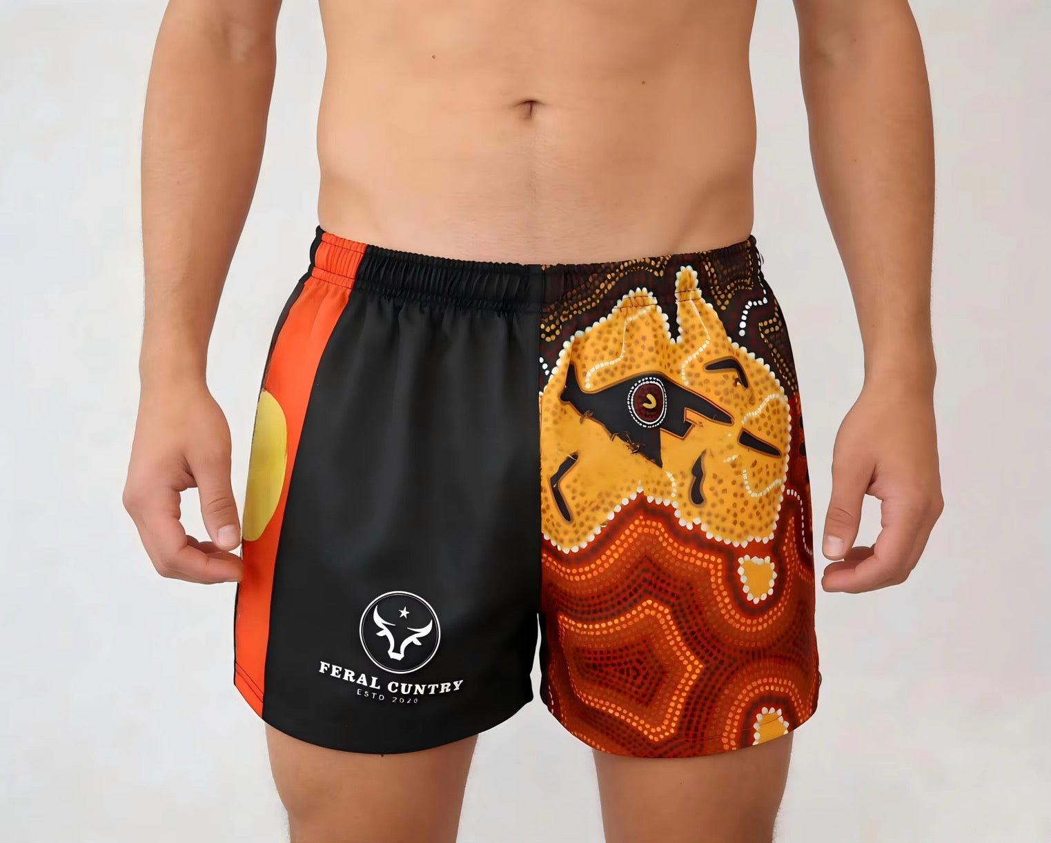 Indigenous Footy Shorts